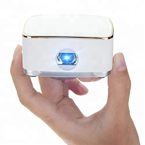 

Portable Mini DLP LED Projector DL-S8+, White