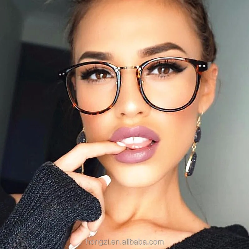 

women optical glasses frame designer eyeglass frames women transparent glasses Classic Retro Clear Lens Nerd Frames oculos