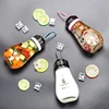 Portable Bulb Light Water Glass Bottle 450ml