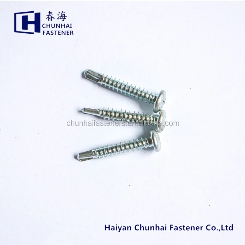 
tornillos pan head self-drilling screw pillips zinc plating DIN7504N 