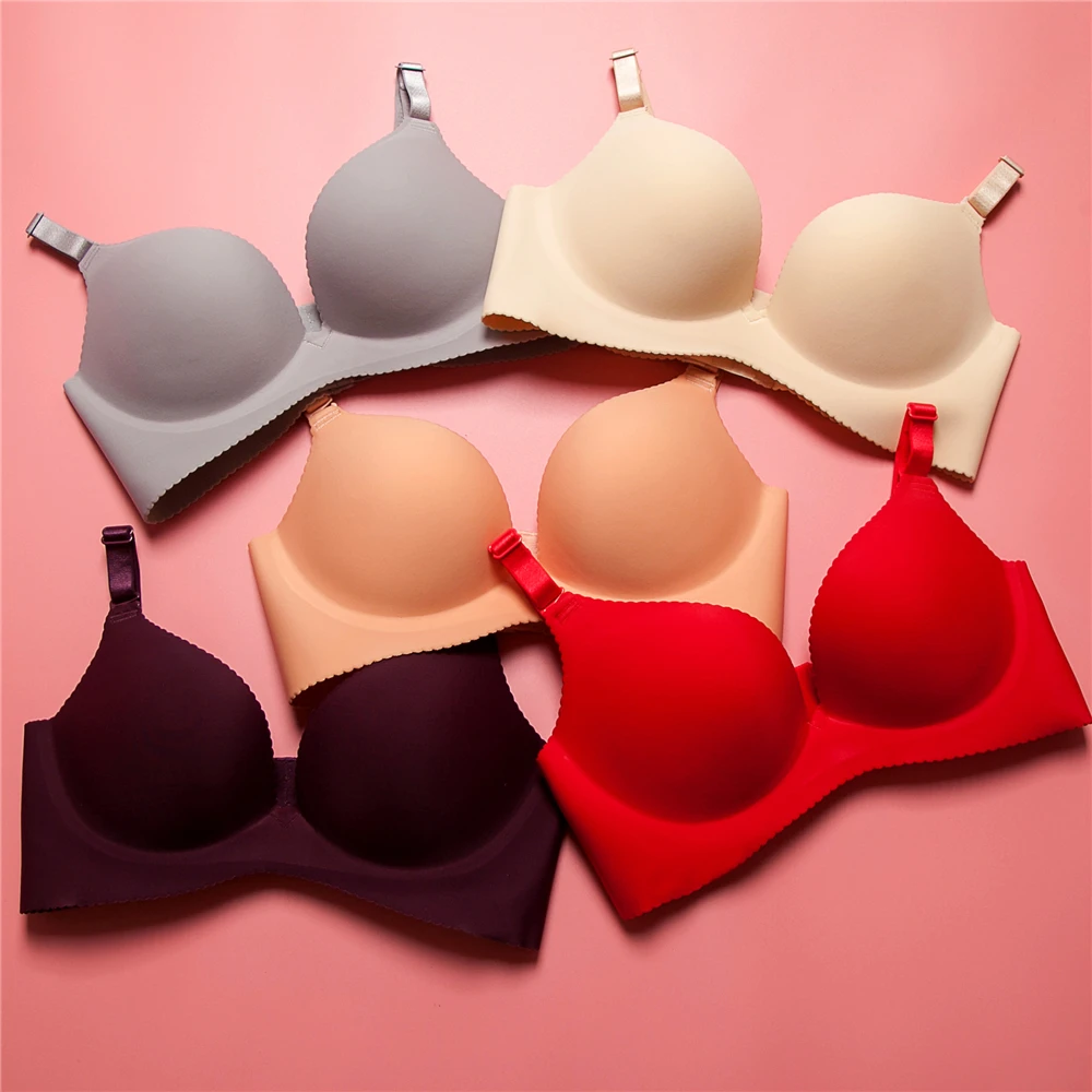 

TOP Grade Plain seamless Ladies Underwear Sexy Bra Factory in China