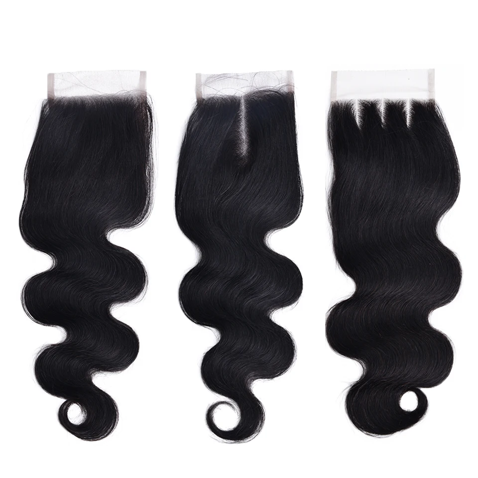 

Wholesale Virgin Hair Vendors Brazilian Hair Closure Virgin Hair Middle Part Free Part Three Part Lace Closure