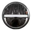 7 inch headlight for Hummer led light bulbs 7'' led auto headlight halo ring for Land Rover car accessories