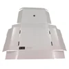 Accept custom white opp lamination black logo apparel packaging box