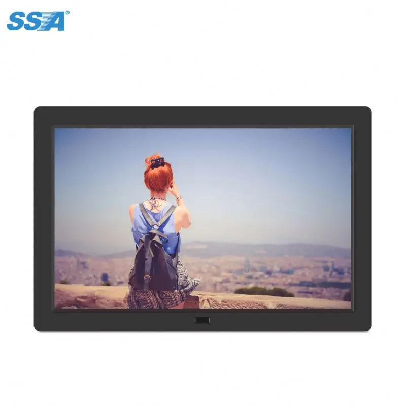 

Wholesale bulk wall mounted gif lcd led 8 inch digital frame photo album ce rohs ZN-DP8001