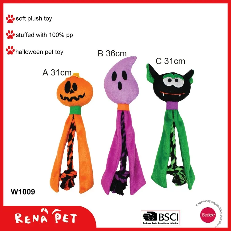 2016 Squeaky toy eco-friendly pet halloween toy