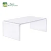 China wholesale clear Acrylic Console computer coffee Table