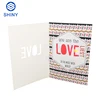 2019 New gift item customized artwork music greeting card with nice sound and printing