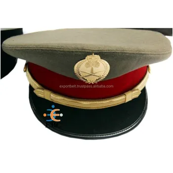 military officer cap