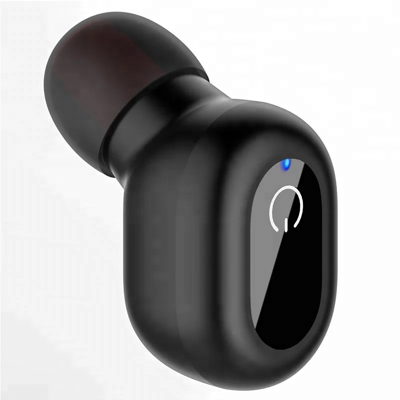 

IPX8 Waterproof Sweatproof Mini Bluetooth Earphone, Wireless Single Bluetooth Earbud, Bluetooth 4.2 Outdoor Sport Headset, Black