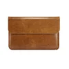 Custom Leather Book 11 13 15 Inch Eco-friendly Waterproof And Shockproof Sleeve Laptop Cover For Macbook Case Pro Air For Apple
