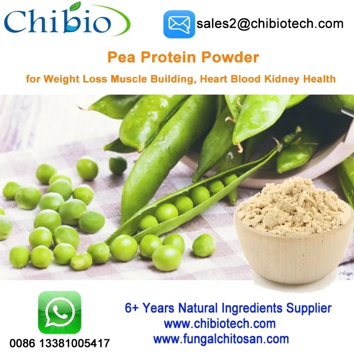 95 Pure Hydrolyzed Pea Protein Isolate Powder For Muscle Thicker