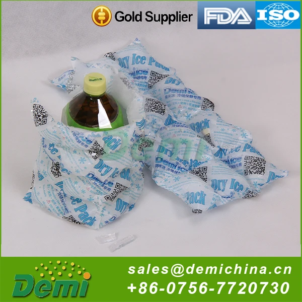 Factory directly sale portable dry ice pack, custom ice gel pack