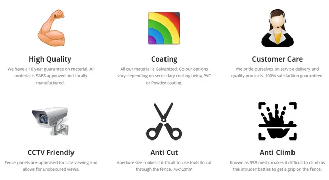 Low Carbon Steel  Welded Wire Mesh 3 Wave folds 358 / 3510 Security mesh fence.jpg
