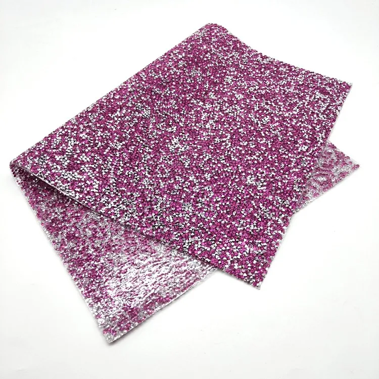 Yuxing Crystal High Quality Hotfix Rhinestone Sheet With Pointback