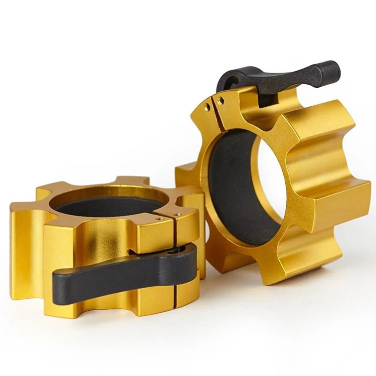 Reapbarbell Colorful Fitness Aluminum Barbell Bar Collars Barbell Clip