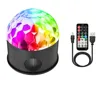 Bluetooth Disco Party Light Rotating Projection Effects USB Magic Led Stage Strobe Light Ball