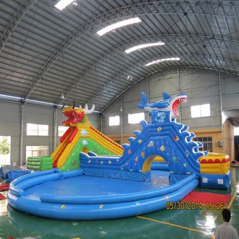 hydro rush inflatable water park