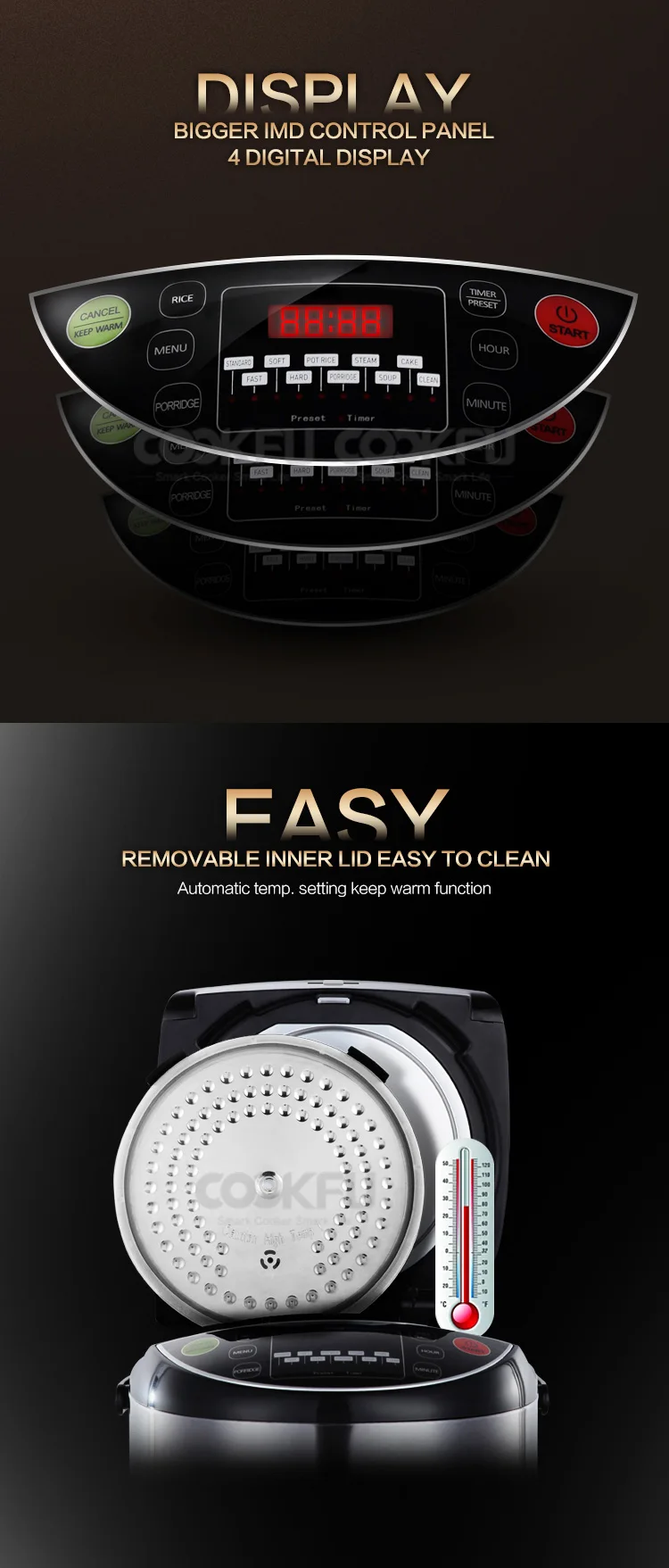 Stainless Steel Inner Pot Electric Rice Cooker Buy Rice Cooker