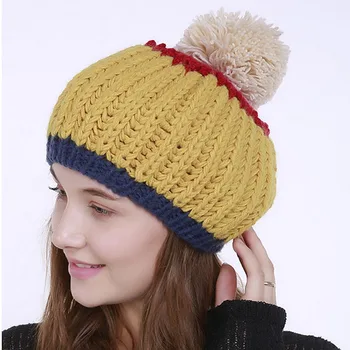 wool snow hat