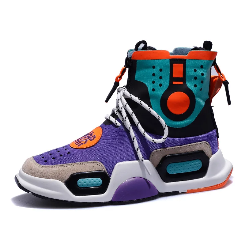 

Gowisdom 2019 mix colors high ankle unisex shoes women fashion sneakers