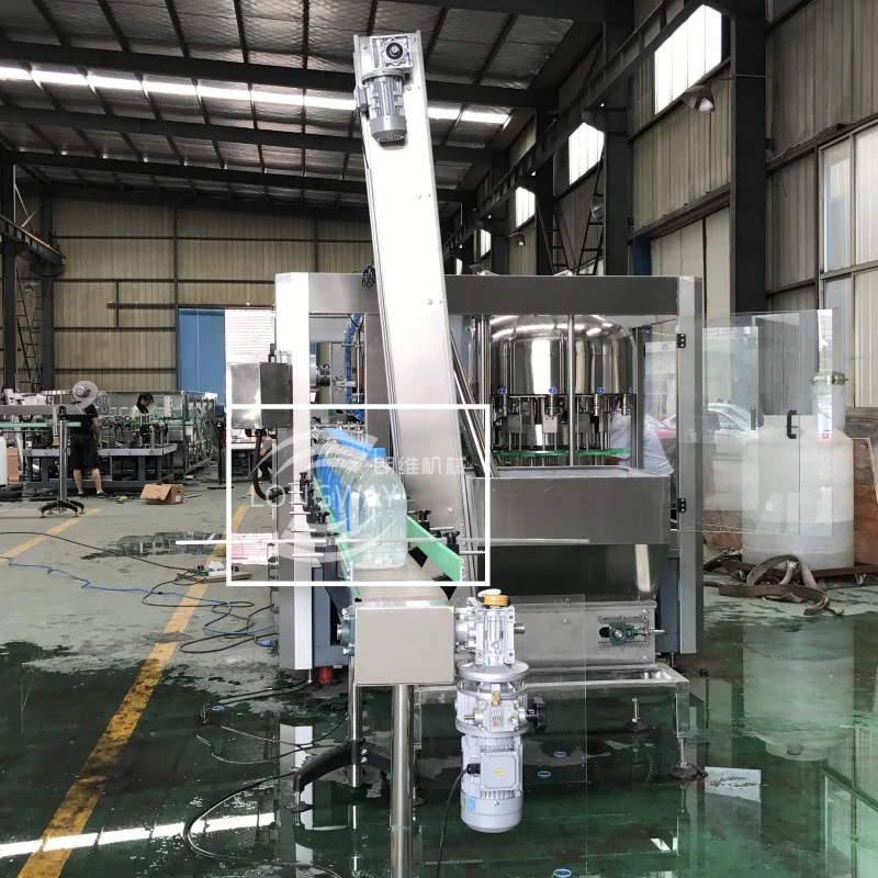 45mm screw cap / 3 in 1 big bottle Monobloc filling machine for Spring Water