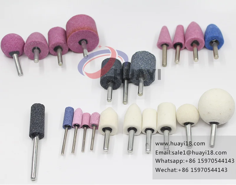 Spherical Mounted Points Grinding Head Pink Aluminium Round Grinding ...