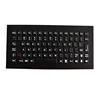 Rugged panel wall mount black Metal vandal proof USB qwerty keyboard
