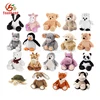 Wholesale cozy microwaveable animals plush stuffed soft heatable toy