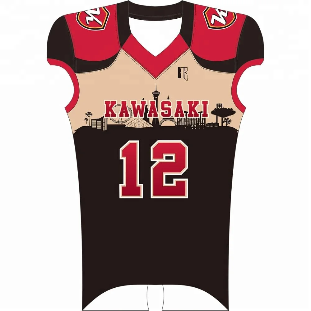 

Wholesale Cheap Custom Logo Sublimation Quick Dry american football jersey sublimated, Customized colors