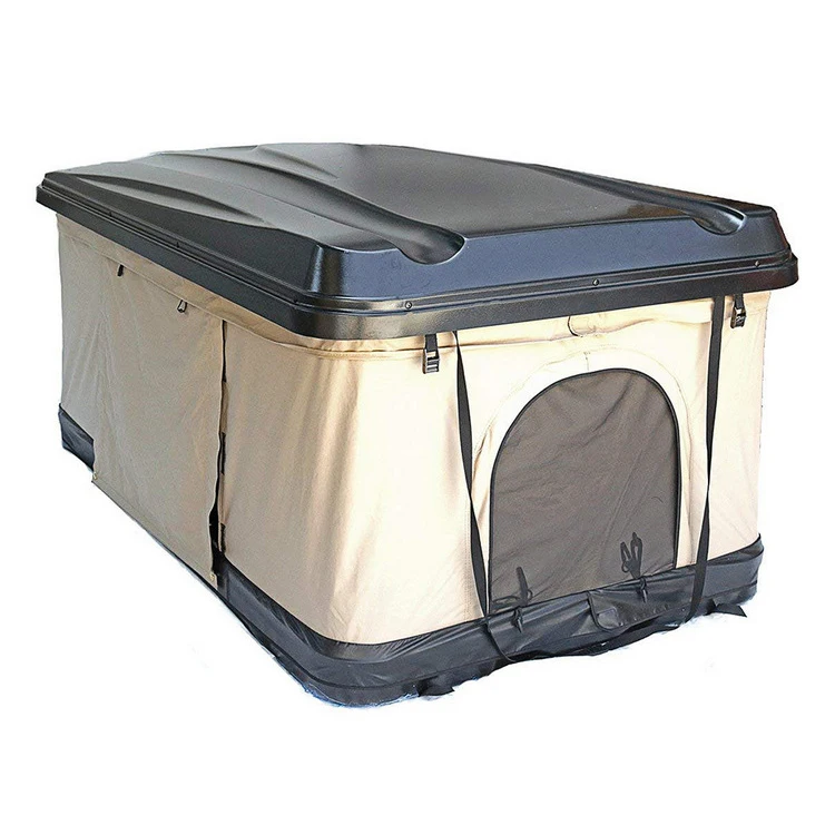 

Hard Shell Waterproof Expedition camping Roof Top Tent auto rising-lowering easy install, Gray,army green,khaki,etc