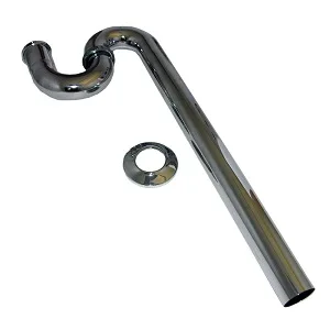 
1-1/2 Inch x 8 Inch Dishwasher Disposal Branch Tailpiece With 5/8 Outlet 