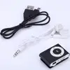 Factory Directly Selling Mini Metal Clip Running MP3 Player Sport Fashion Music Player + Earphone + USB Cable NO LCD Screen