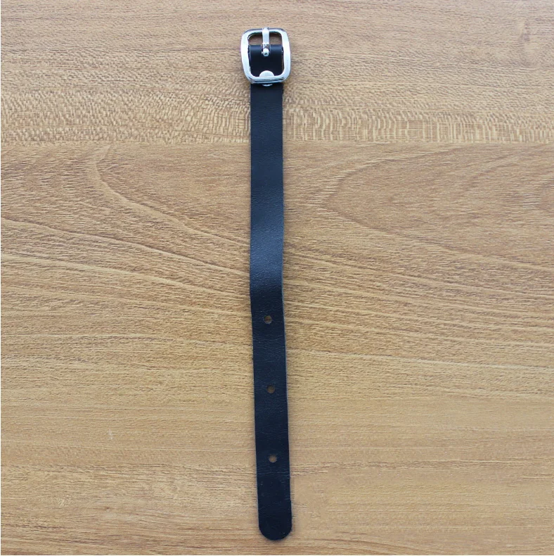

Shenzhen supplier durable luggage tag name label leather strap