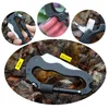 Stainless steel Multi function climbing carabiner keychain carabiner hook with screwdriver, bottle opener hang up quicklink