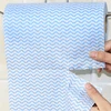 4 ROLLS Disposable Cleaning Cloths Reusable Environmental Protection Non-Woven Fabric Nonstick Wiping Cleaning Towels