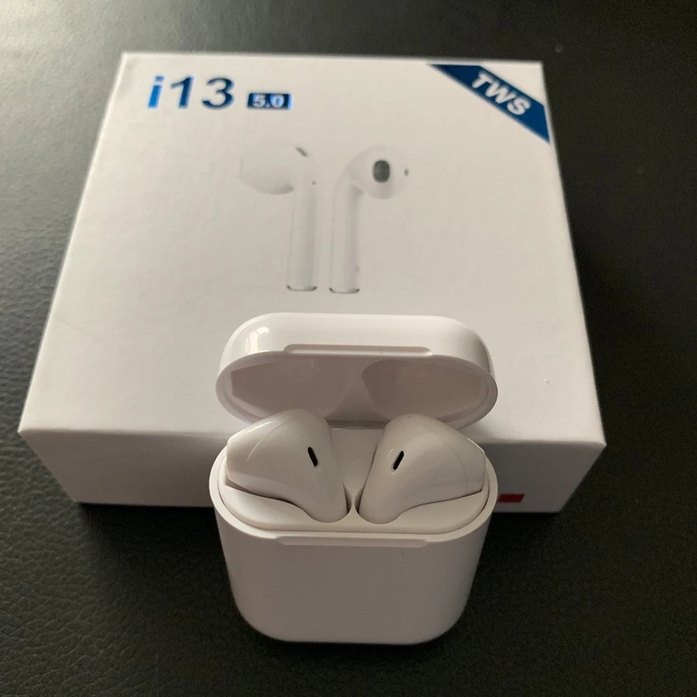 

Customize Logo wireless earbuds i13 mini i7s i8x i9s i10 i11 i12 i13 tws headset BT tws earphone with charging case