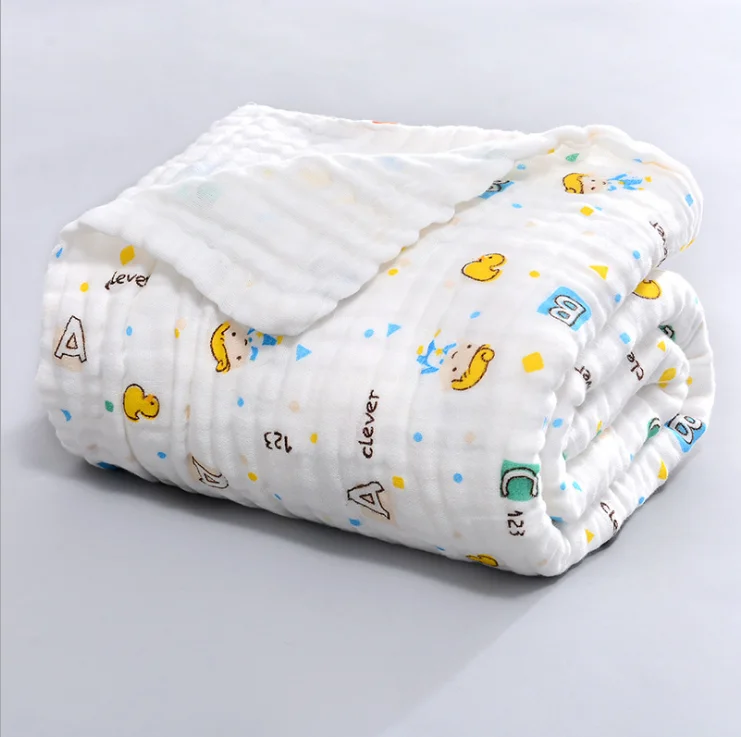 100cotton Material And Used Blanket In Korean Baby Newborn Blanket