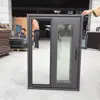 whole set double tempered aluminum glass window factory