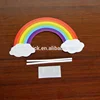 Colorful Rainbow and Clouds Cake Topper for Birthdays Cake Novelty Rainbow Stars Clouds Cake Topper