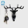 Hot Sale Deef Shape Clothes Hanger Plastic Door Adhesive Hooks And Loop Tape For Bedroom