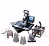 8 in 1 Multi Functional Sublimation Heat Press Combo Machine for T-shirt Cap Mug and Plate