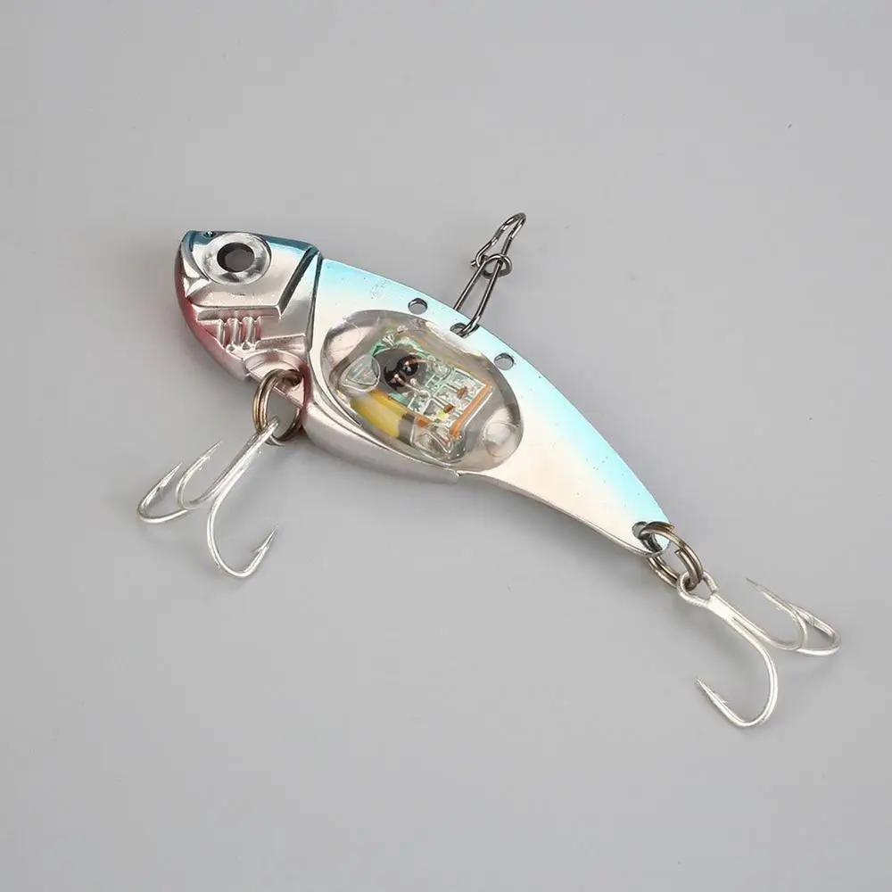 Luminous Electronic Fish Shaped Bait Vib Blinking Flashing Fishing Lure