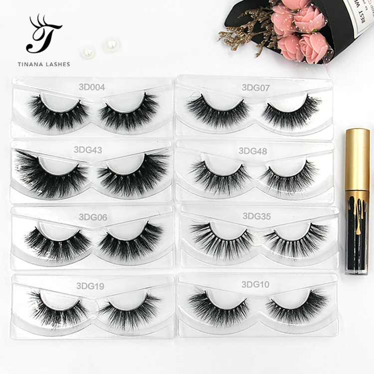 

lashes3d wholesale vendor eyelash glue eyelash packaging box custom, Natural black