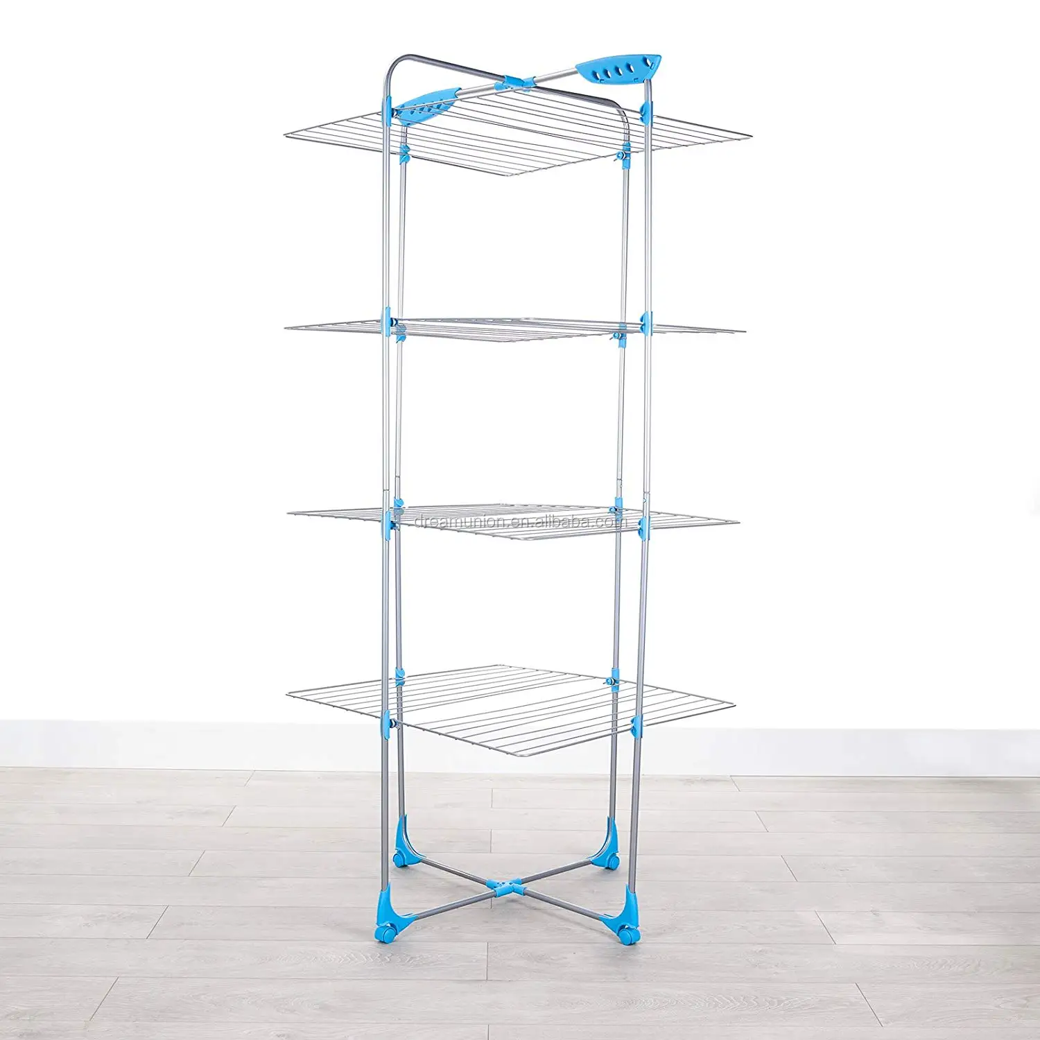 30m Portable Clothes Airer 3 Tier Tower Indoor Outdoor Laundry Rail