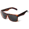 Unisex Sunglasses CE Approved Men'S Lady Oversize Tortoise PC Injection Square Frame Flat Top Sun Glasses Lunettes De Soleil