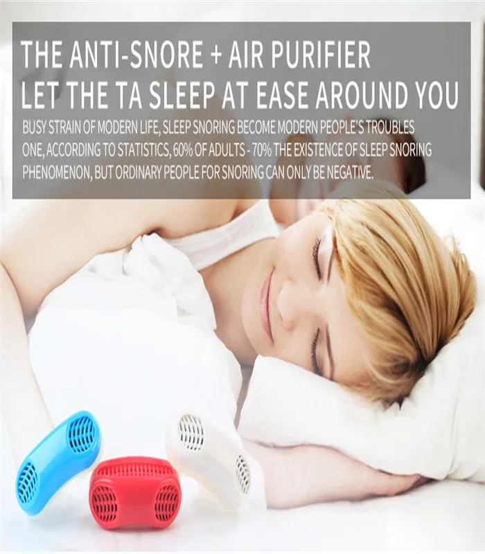 Clip Snore Stopper to Ease Breathing and Snoring for Natural and Comfortable Sleep