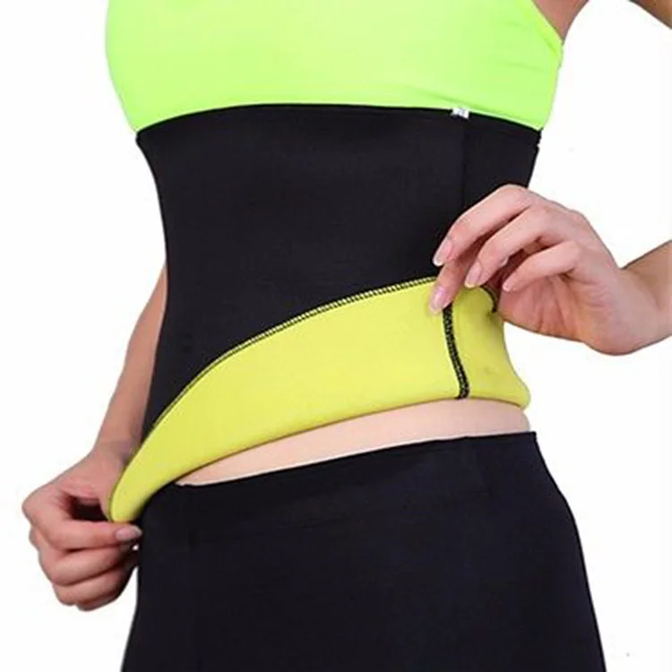 

LYNMISS Hot Thermo Sweat Neoprene Shapers Slimming Belt For Weight Loss Women & Men, Black