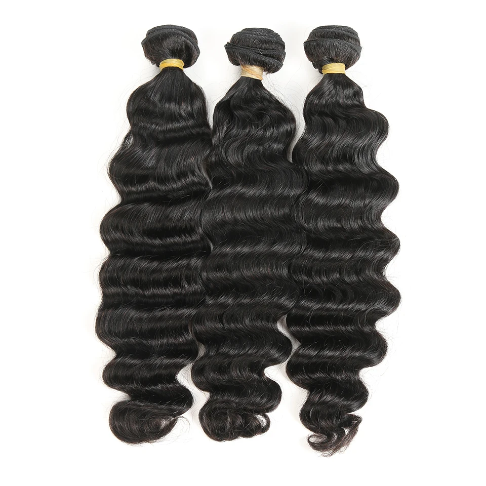 

Hot Selling Brazilian Loose Deep Wave Human Hair Weave,wholesale virgin cuticle aligned hair,100% Durable, Natural black 1b ,1#, 1b ,2# ,4# and etc