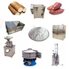 small capacity semi-automatic banana powder processing machine line